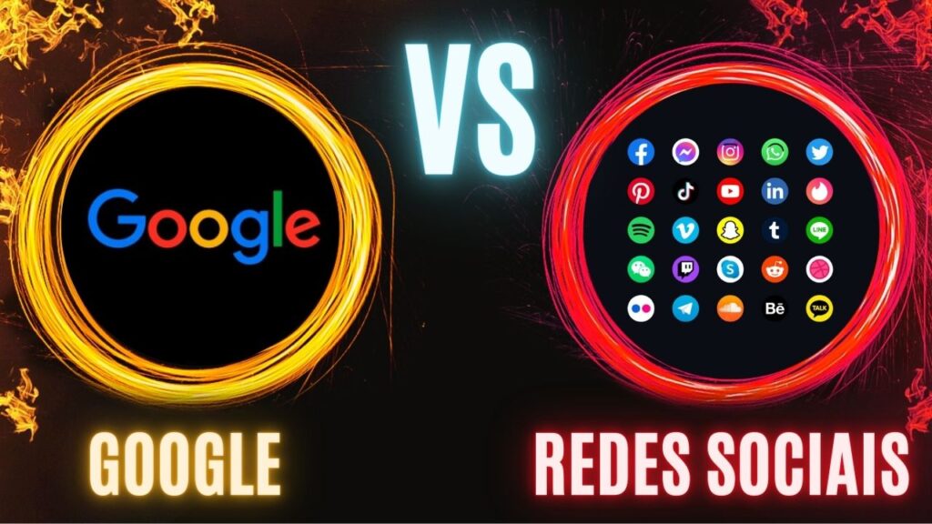   Google vs. Redes Sociais: Uma Análise Abrangente do Impacto das Plataformas na Sociedade