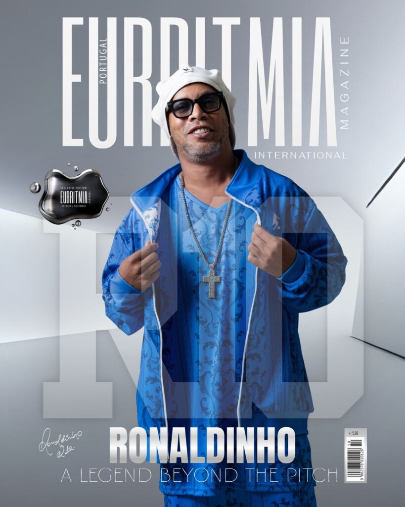  Ronaldinho Gaúcho é capa da Revista Eurritmia em Portugal