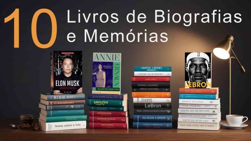 10 Melhores Livros de Biografias e Memórias