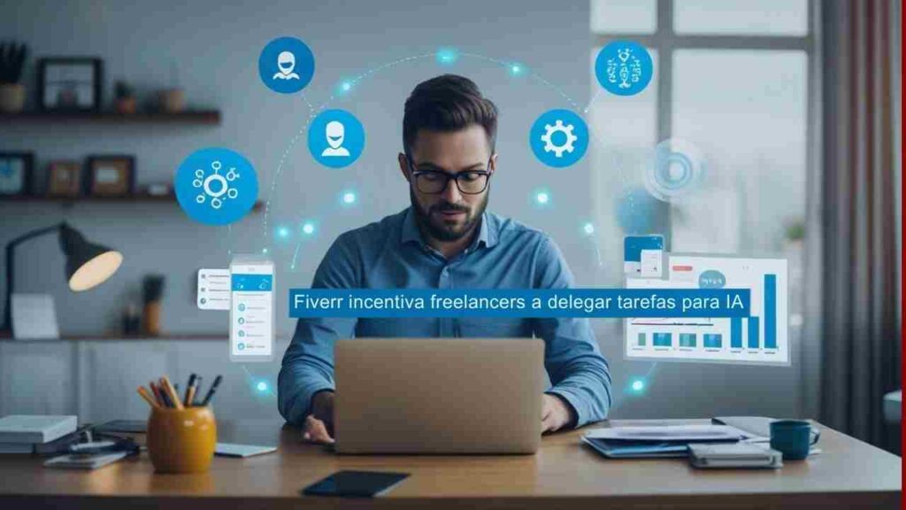  Fiverr delegar tarefas IA